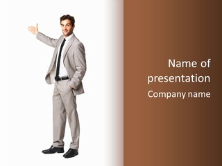 Pavillon Business Baraque PowerPoint Template