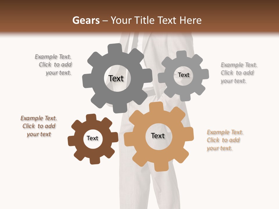 Pavillon Business Baraque PowerPoint Template