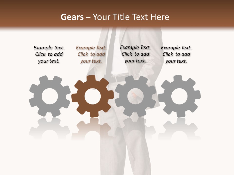 Pavillon Business Baraque PowerPoint Template