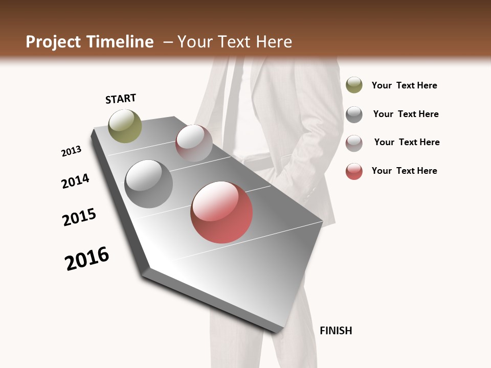 Pavillon Business Baraque PowerPoint Template