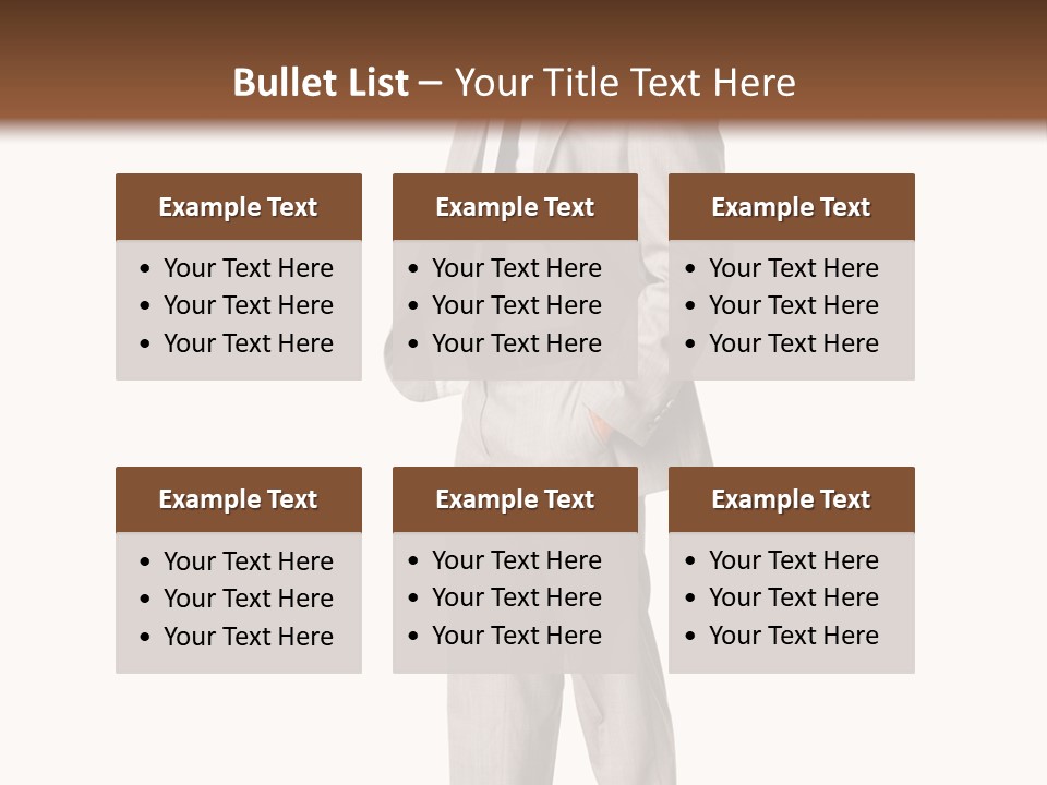 Pavillon Business Baraque PowerPoint Template