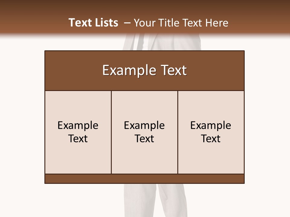 Pavillon Business Baraque PowerPoint Template