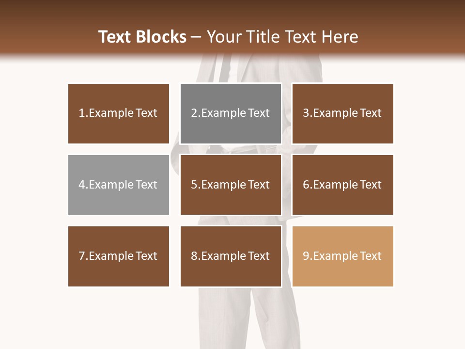 Pavillon Business Baraque PowerPoint Template