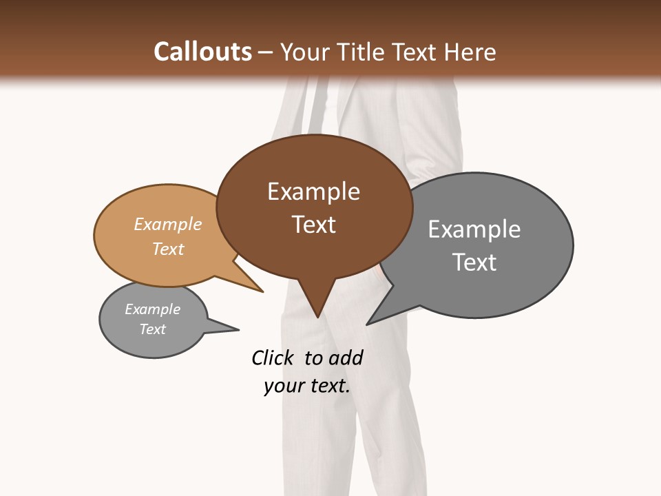 Pavillon Business Baraque PowerPoint Template