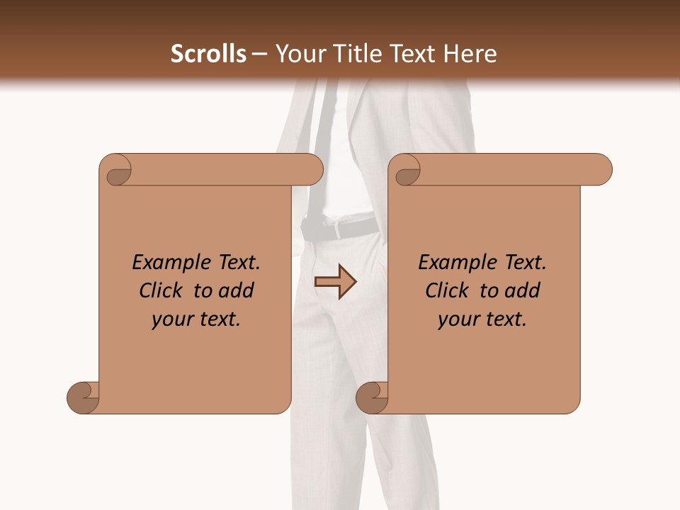 Pavillon Business Baraque PowerPoint Template