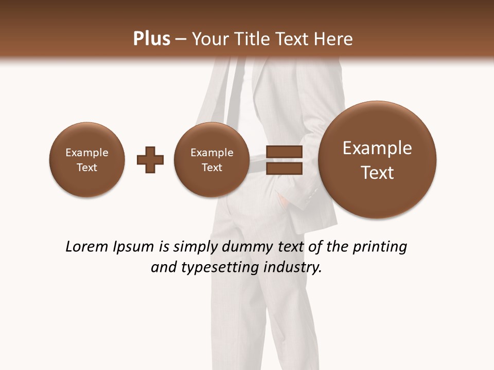 Pavillon Business Baraque PowerPoint Template