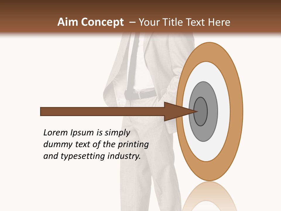 Pavillon Business Baraque PowerPoint Template