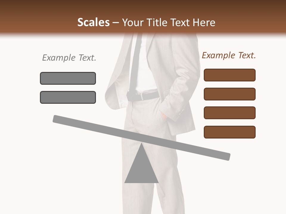 Pavillon Business Baraque PowerPoint Template