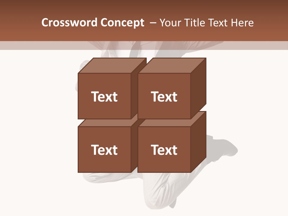 Pavillon Commerce Architectonique PowerPoint Template