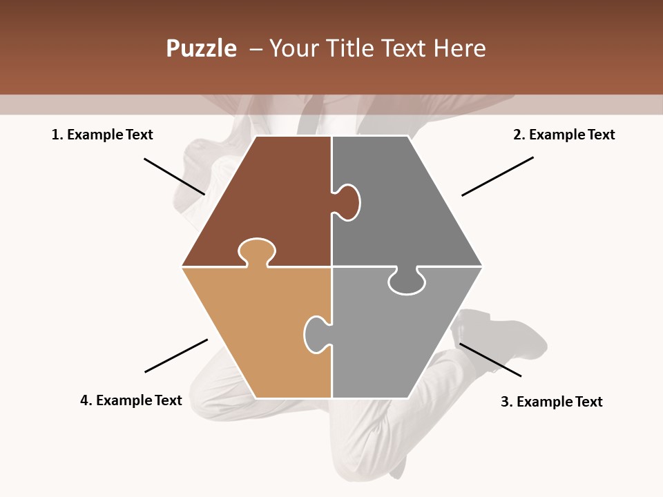 Pavillon Commerce Architectonique PowerPoint Template