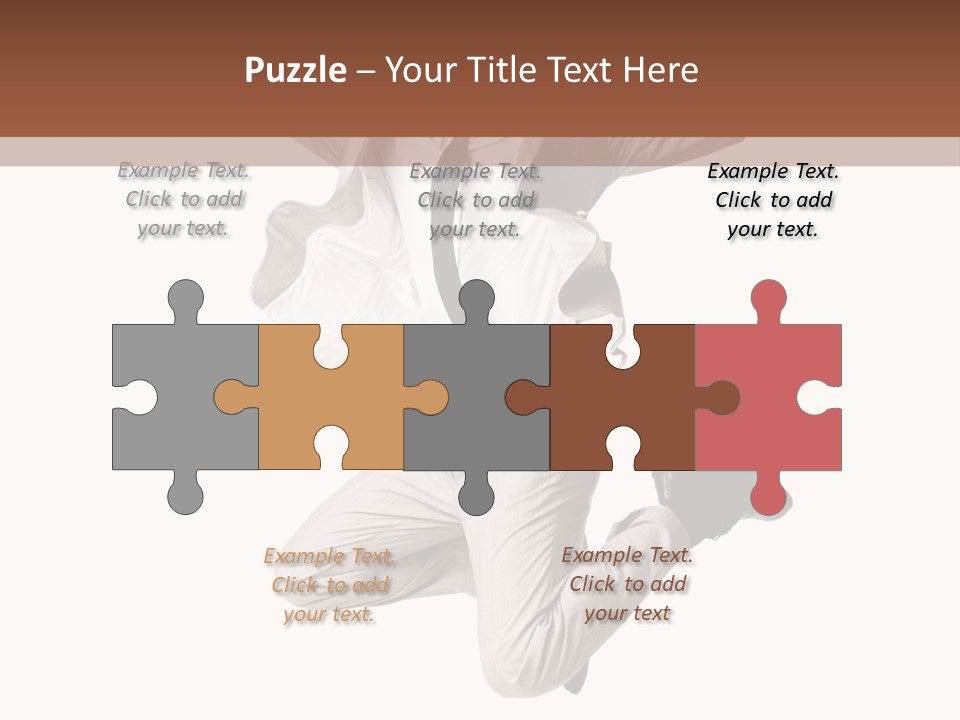 Pavillon Commerce Architectonique PowerPoint Template