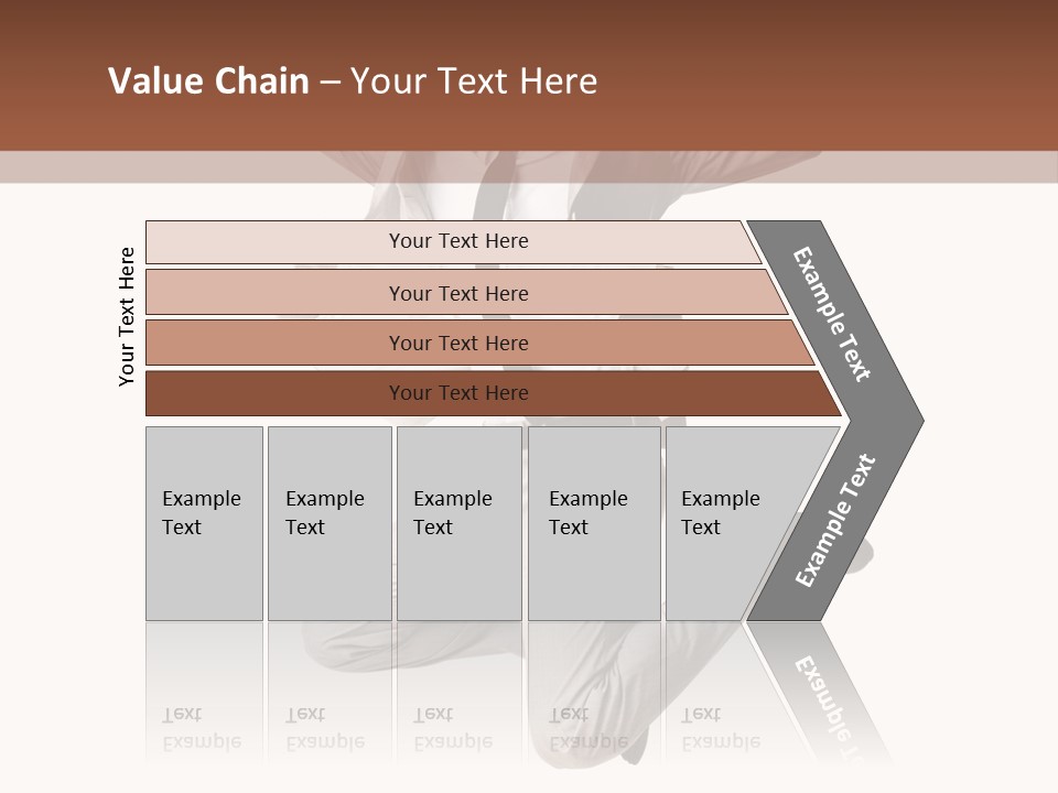 Pavillon Commerce Architectonique PowerPoint Template