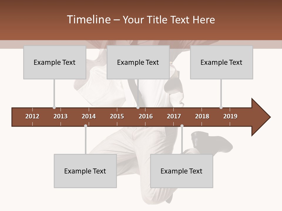 Pavillon Commerce Architectonique PowerPoint Template