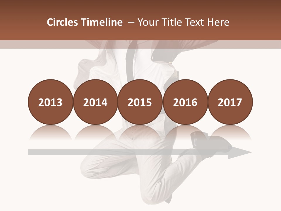 Pavillon Commerce Architectonique PowerPoint Template