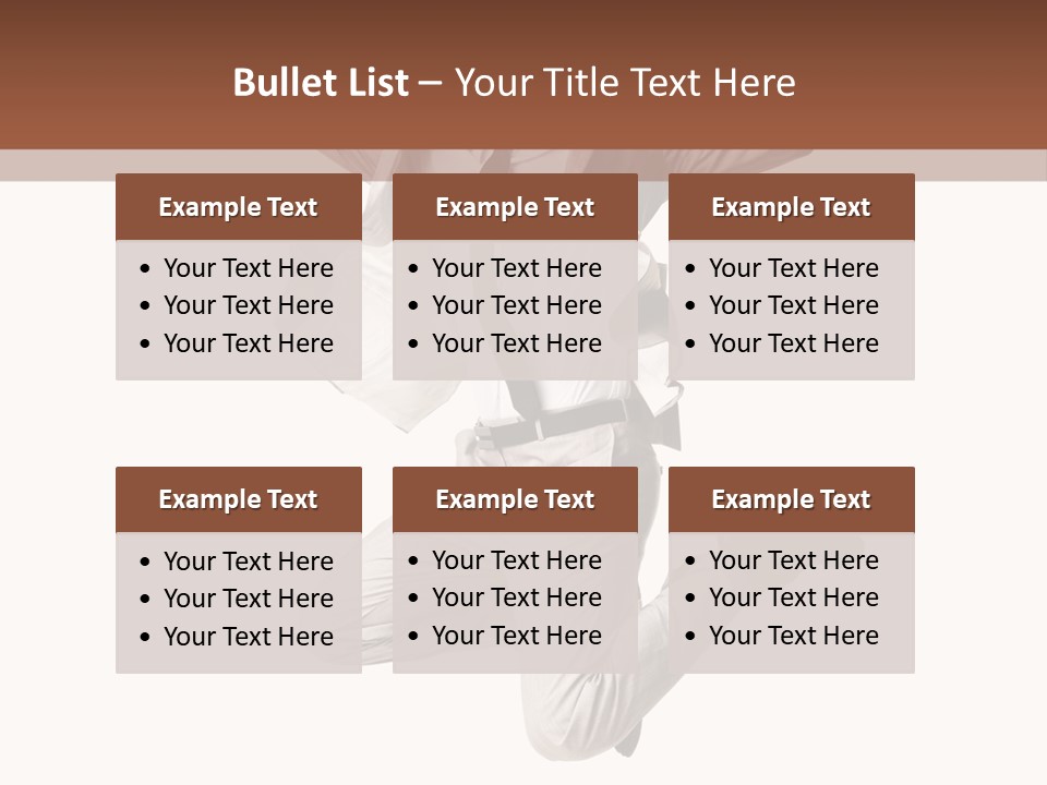 Pavillon Commerce Architectonique PowerPoint Template