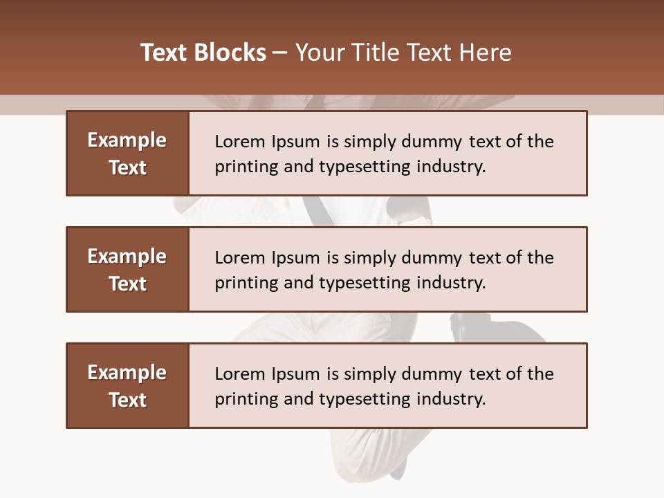 Pavillon Commerce Architectonique PowerPoint Template