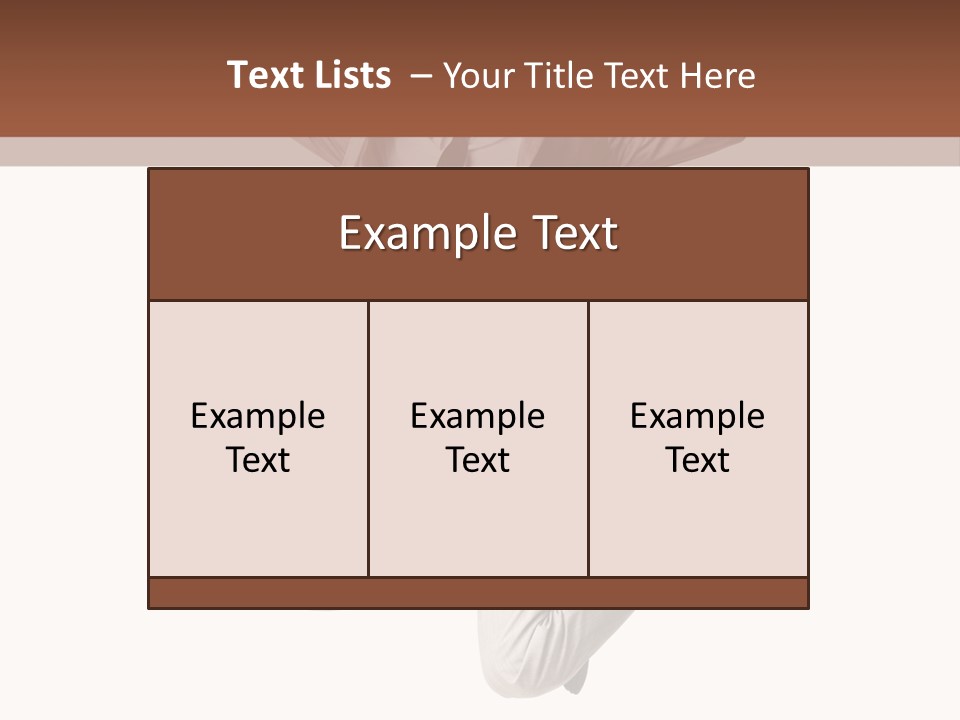 Pavillon Commerce Architectonique PowerPoint Template