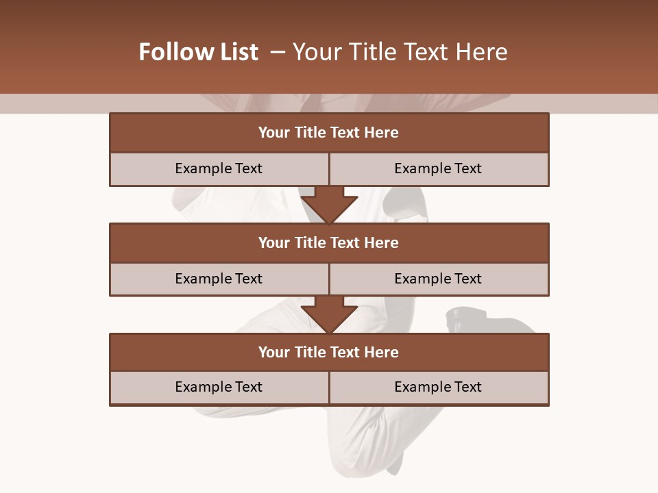 Pavillon Commerce Architectonique PowerPoint Template