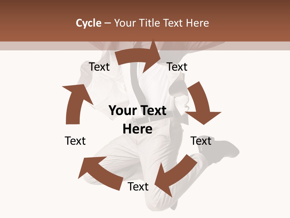 Pavillon Commerce Architectonique PowerPoint Template