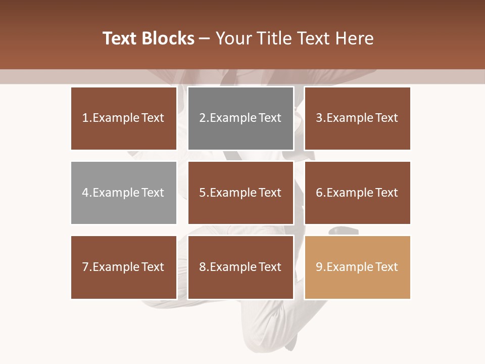 Pavillon Commerce Architectonique PowerPoint Template