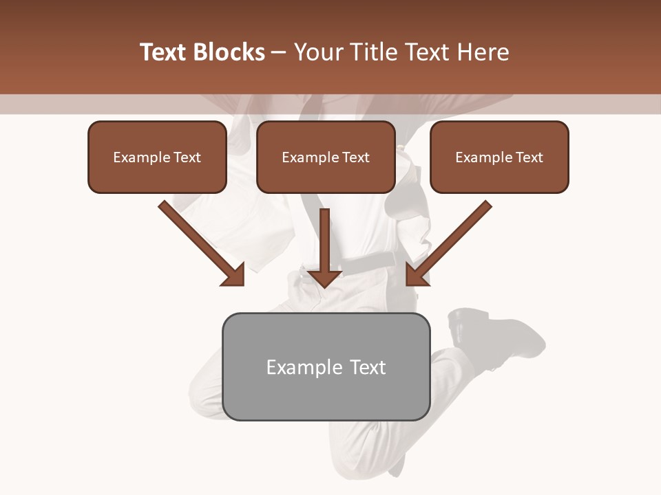 Pavillon Commerce Architectonique PowerPoint Template
