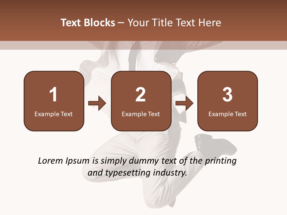 Pavillon Commerce Architectonique PowerPoint Template