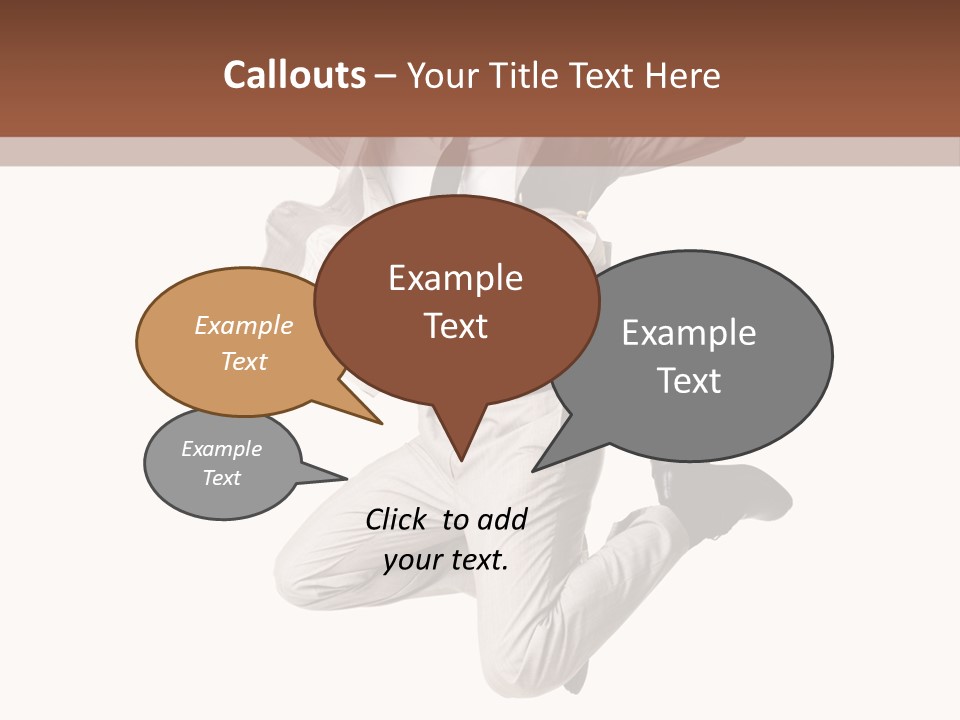 Pavillon Commerce Architectonique PowerPoint Template