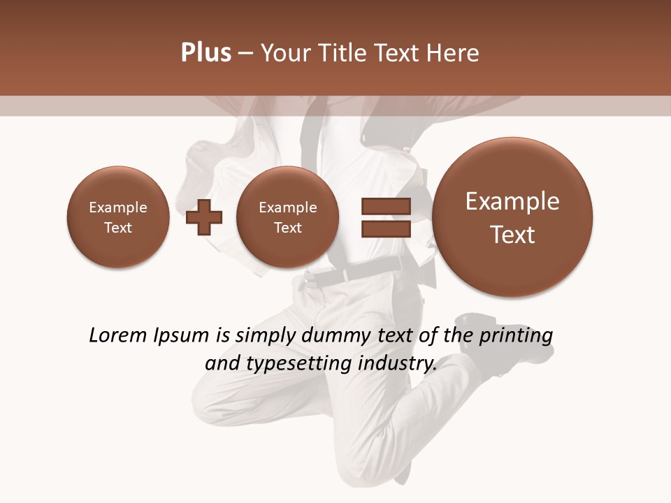 Pavillon Commerce Architectonique PowerPoint Template