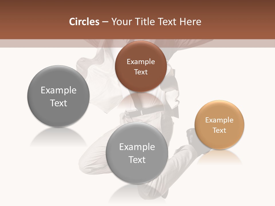 Pavillon Commerce Architectonique PowerPoint Template