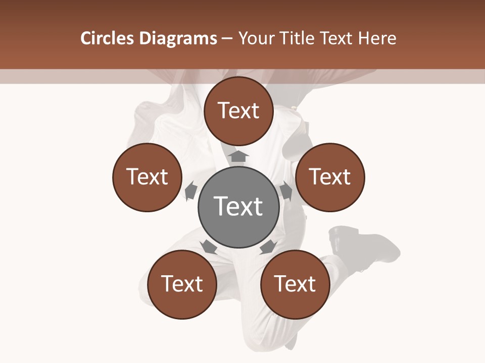 Pavillon Commerce Architectonique PowerPoint Template