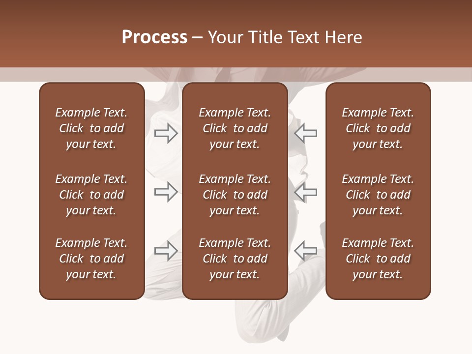 Pavillon Commerce Architectonique PowerPoint Template