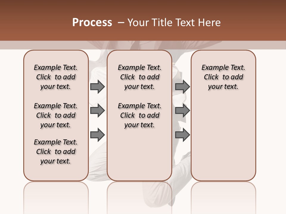Pavillon Commerce Architectonique PowerPoint Template