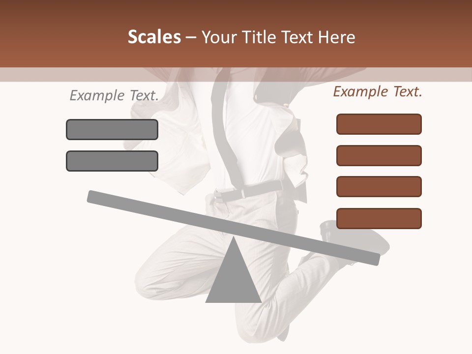Pavillon Commerce Architectonique PowerPoint Template