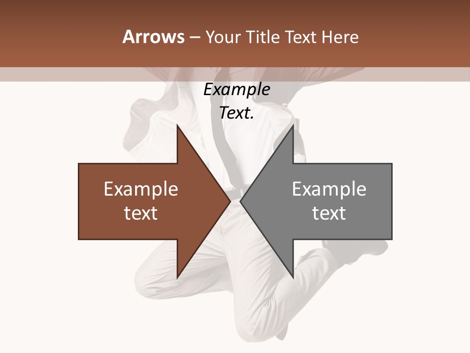 Pavillon Commerce Architectonique PowerPoint Template