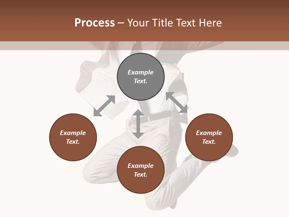 Pavillon Commerce Architectonique PowerPoint Template