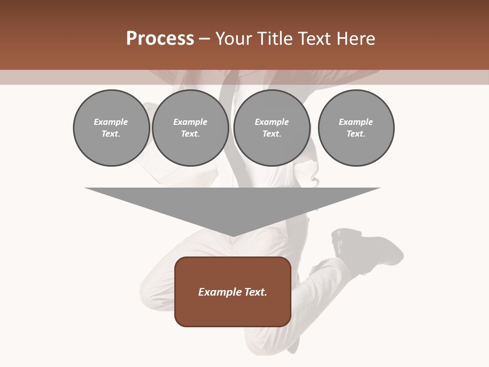 Pavillon Commerce Architectonique PowerPoint Template