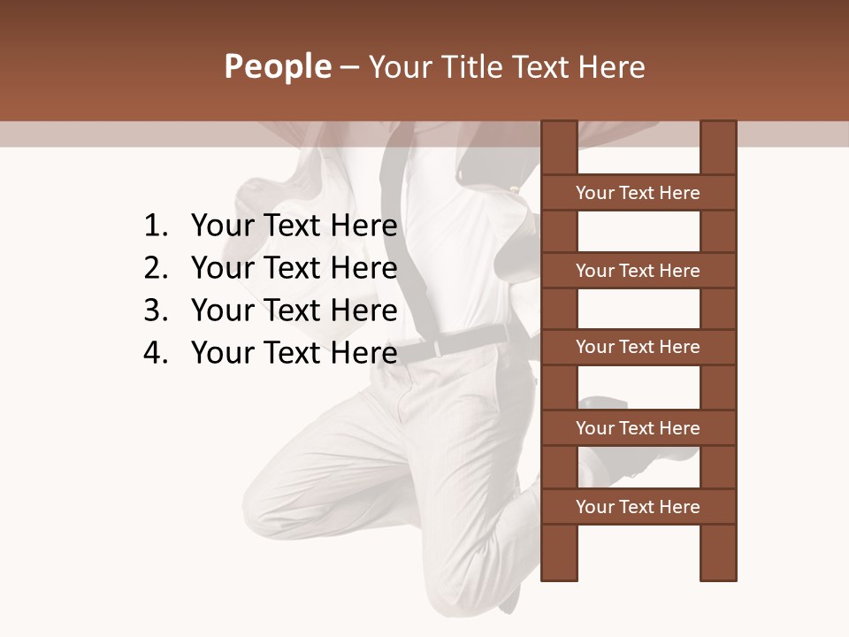 Pavillon Commerce Architectonique PowerPoint Template