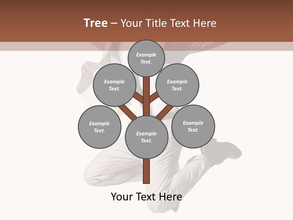 Pavillon Commerce Architectonique PowerPoint Template