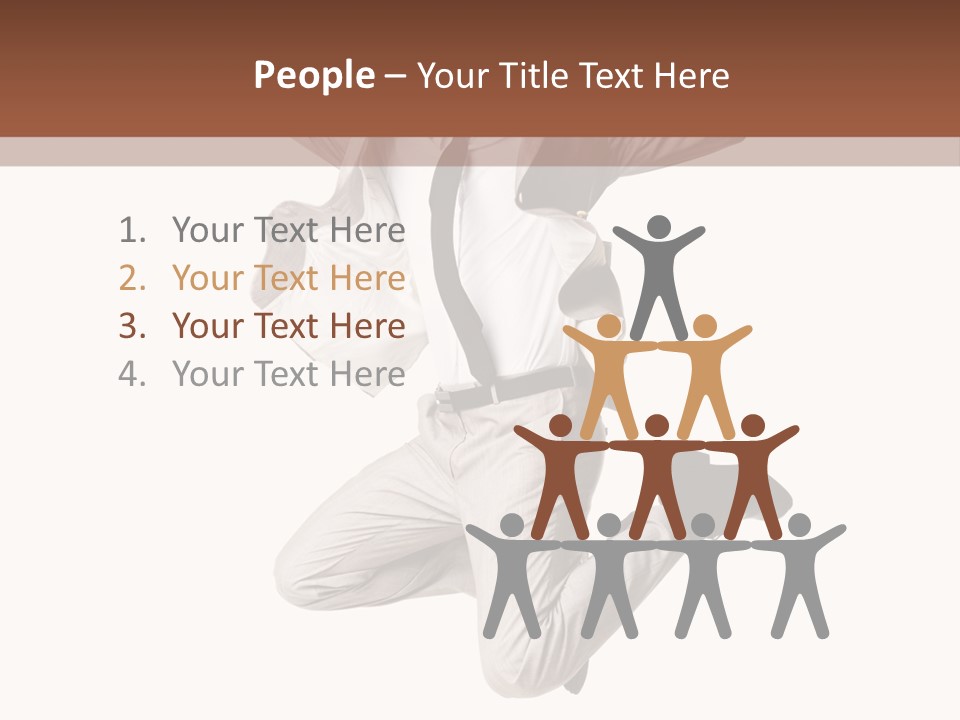 Pavillon Commerce Architectonique PowerPoint Template