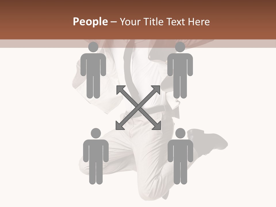 Pavillon Commerce Architectonique PowerPoint Template