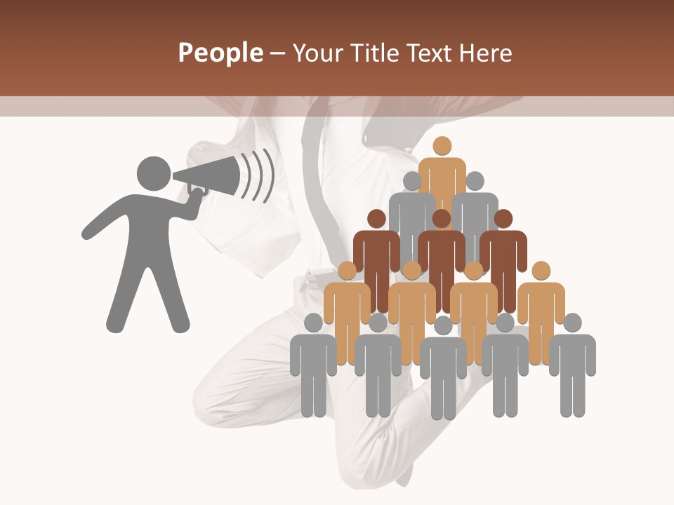 Pavillon Commerce Architectonique PowerPoint Template