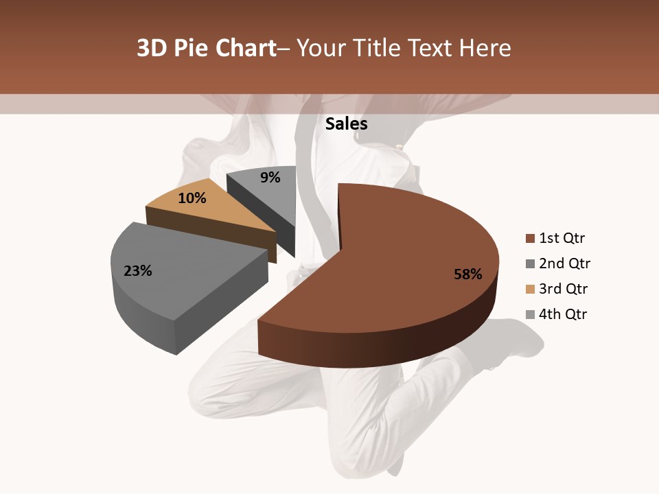 Pavillon Commerce Architectonique PowerPoint Template