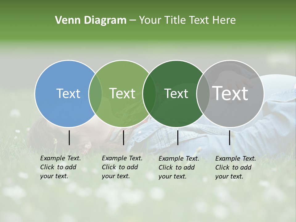 Belly New Life Grass PowerPoint Template