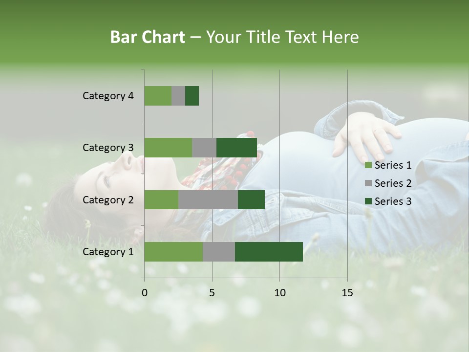 Belly New Life Grass PowerPoint Template