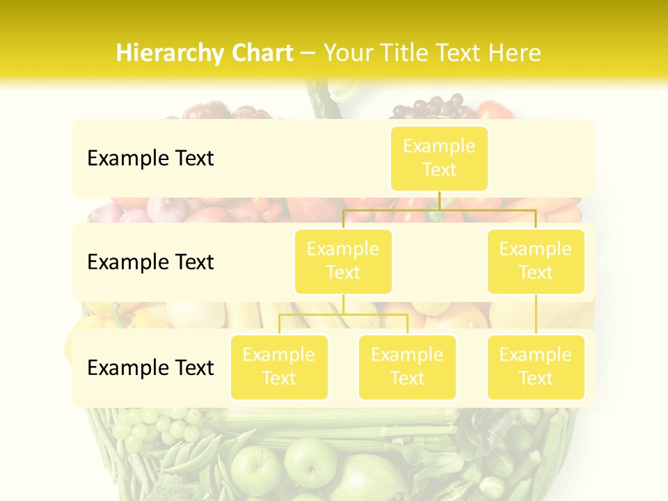 Yellow Potato Isolated PowerPoint Template