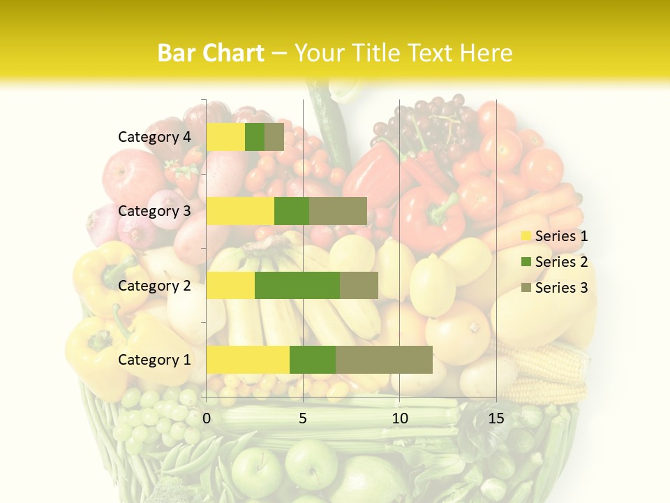 Yellow Potato Isolated PowerPoint Template
