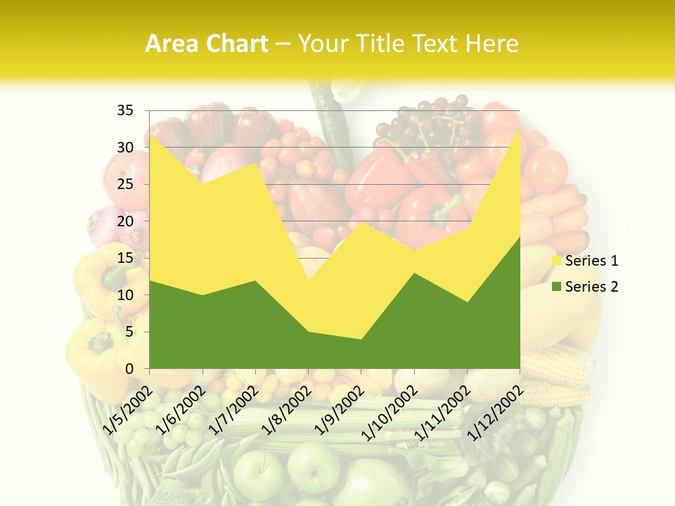 Yellow Potato Isolated PowerPoint Template