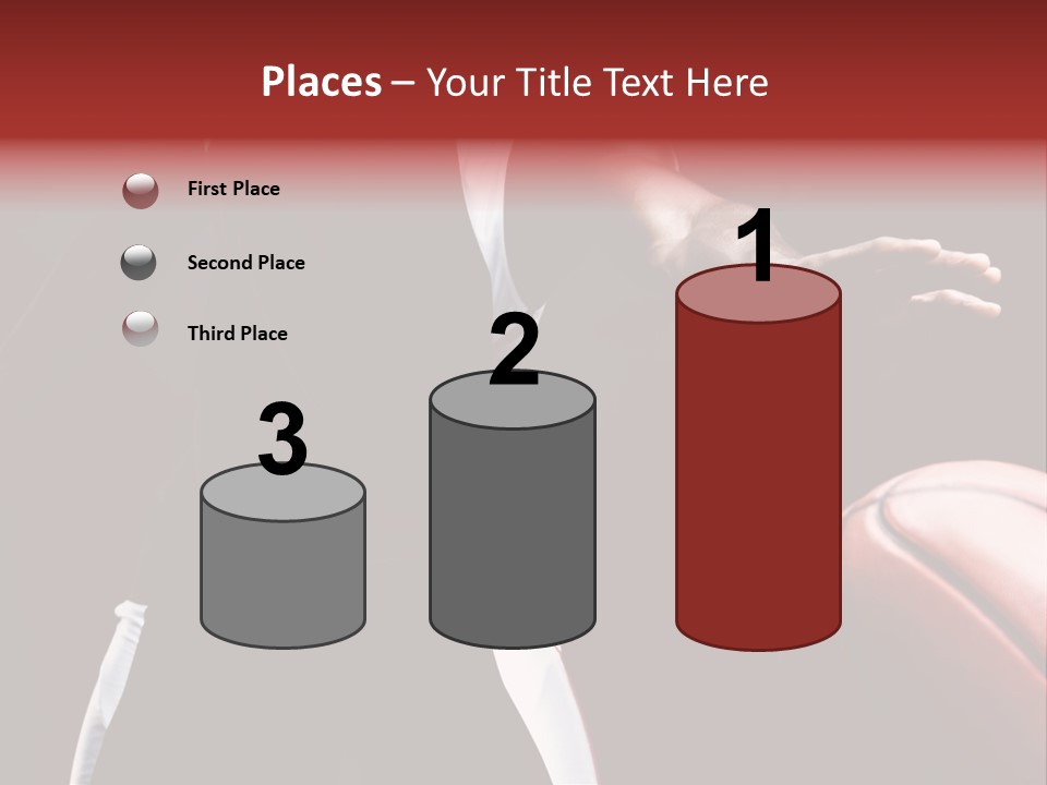 Player Basket Exercise PowerPoint Template