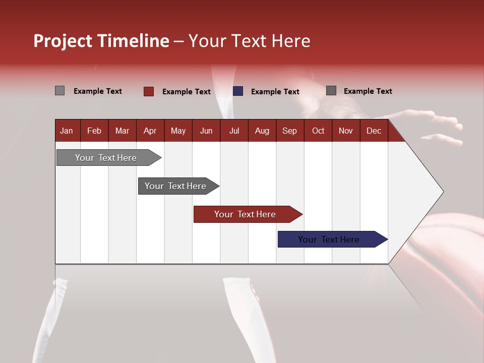 Player Basket Exercise PowerPoint Template