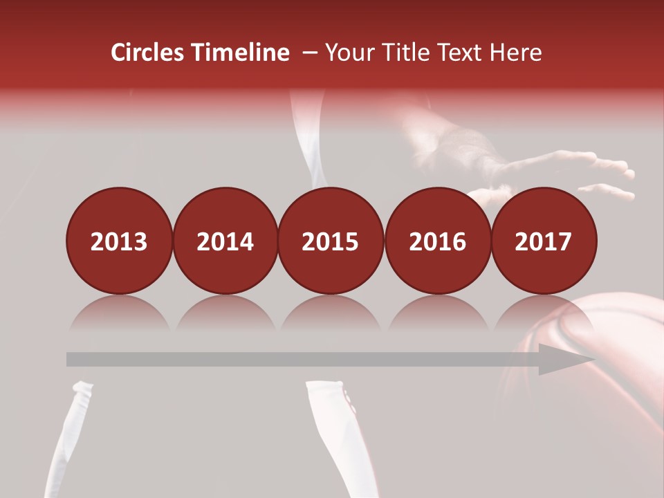 Player Basket Exercise PowerPoint Template